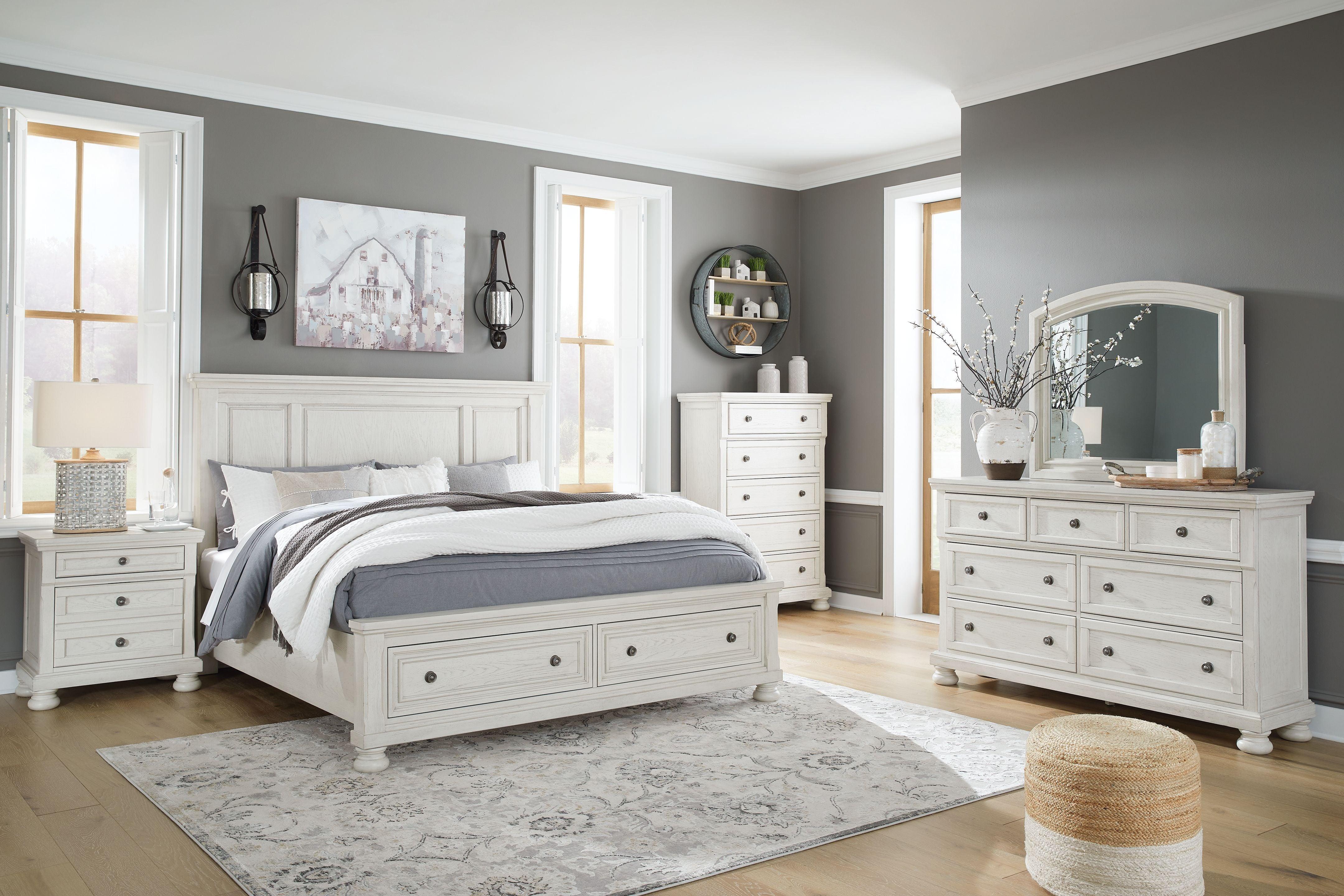 Signature Design by Ashley® - Robbinsdale - Panel Storage Bedroom Set - 5th Avenue Furniture