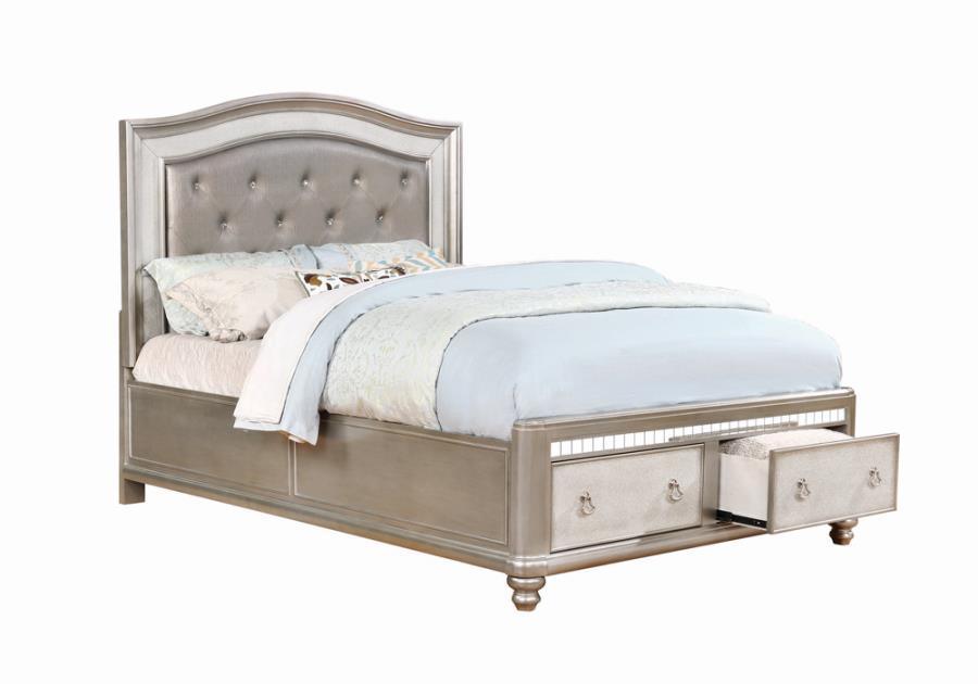 CoasterEssence - Bling Game - Upholstered Storage Bed Bedroom Set - 5th Avenue Furniture