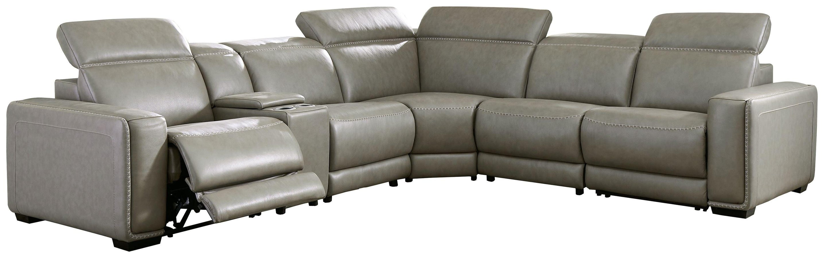 Signature Design by Ashley® - Correze - Power Reclining Sectional - 5th Avenue Furniture