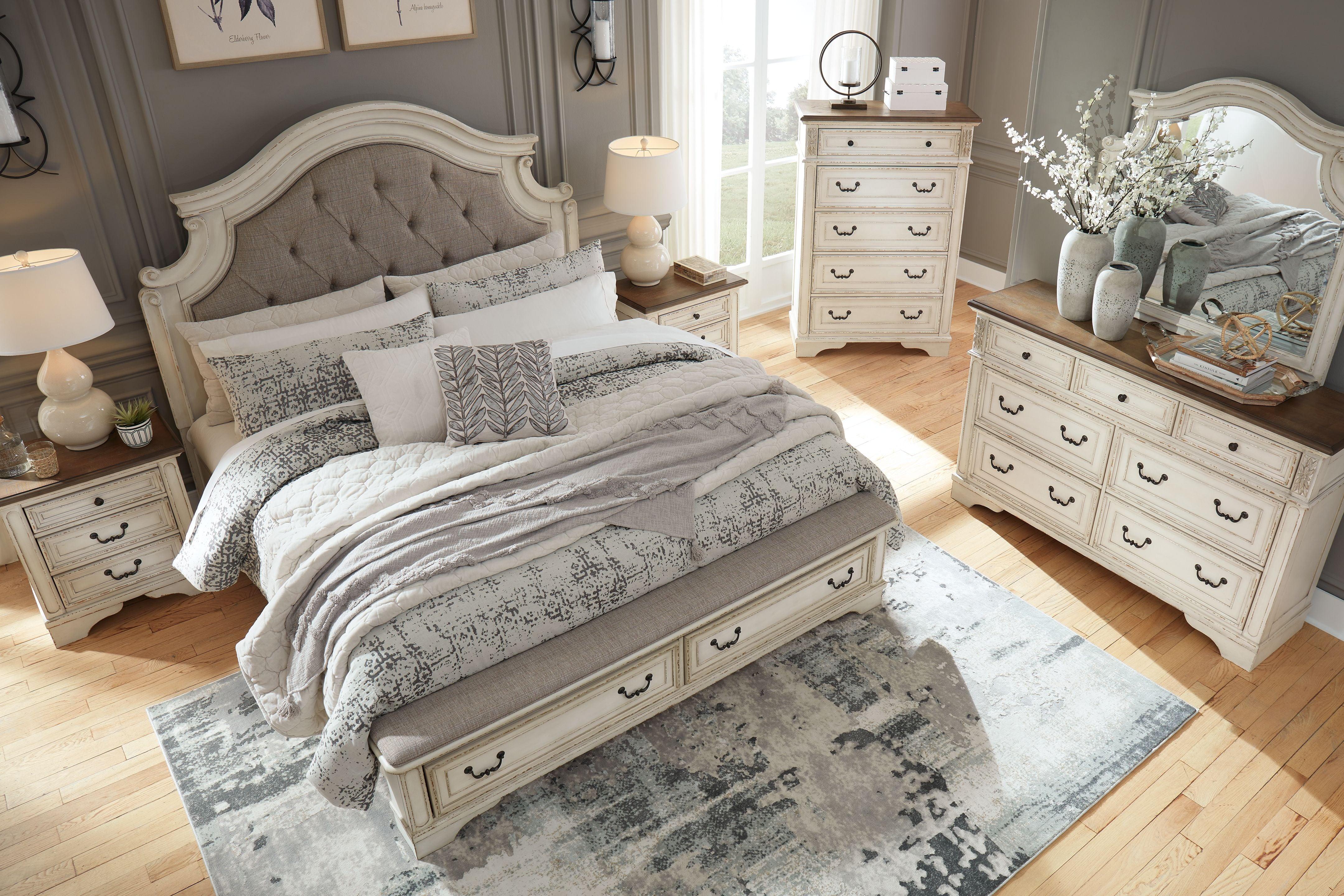 Signature Design by Ashley® - Realyn - Storage Bedroom Set - 5th Avenue Furniture