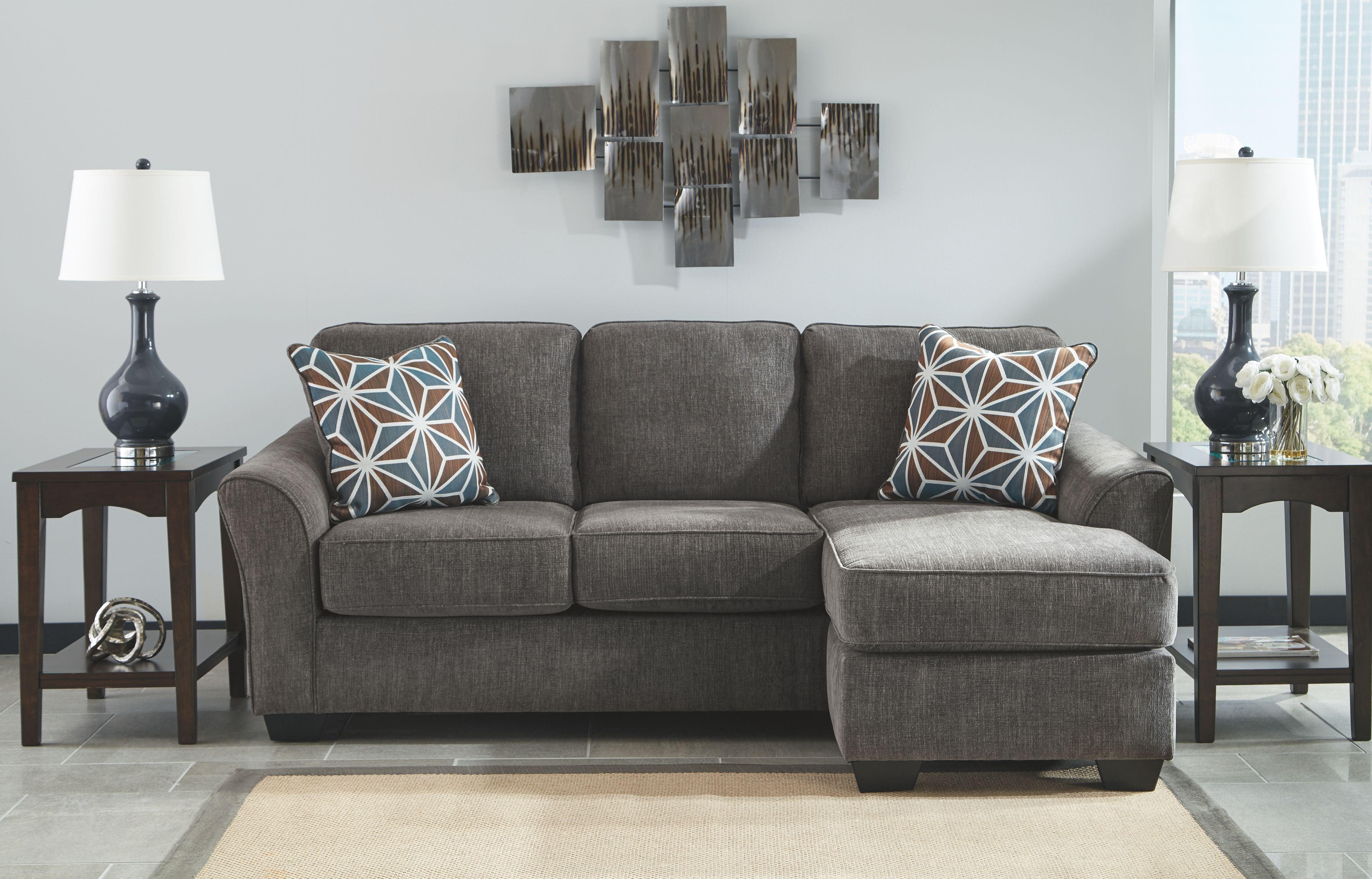 Benchcraft® - Brise - Slate - 2 Pc. - Sofa Chaise, Chair - 5th Avenue Furniture