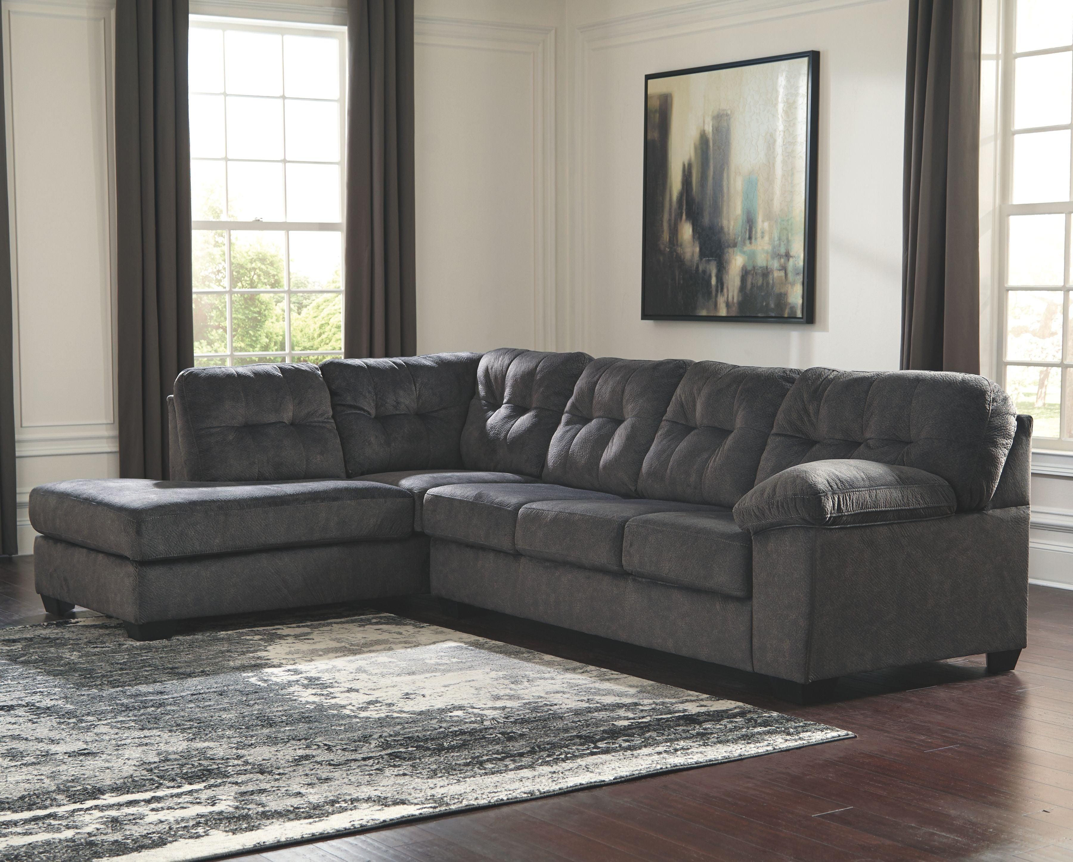 Signature Design by Ashley® - Accrington - Sleeper Sectional - 5th Avenue Furniture