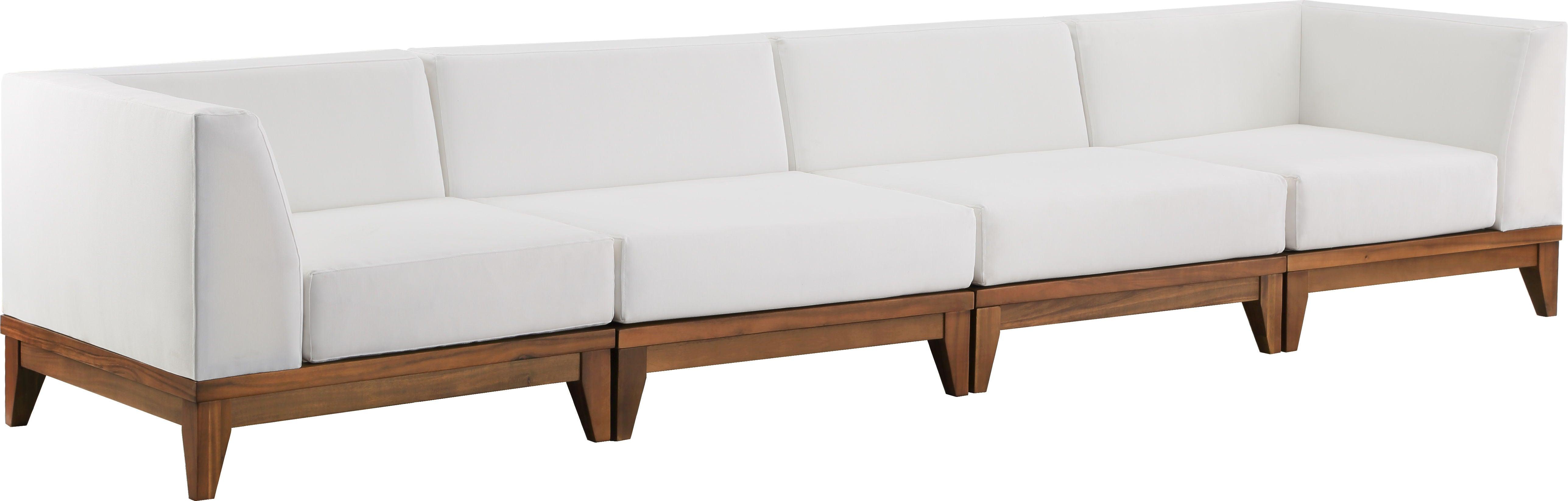 Meridian Furniture - Rio - Modular Sofa - Off White - Fabric - Modern & Contemporary - 5th Avenue Furniture