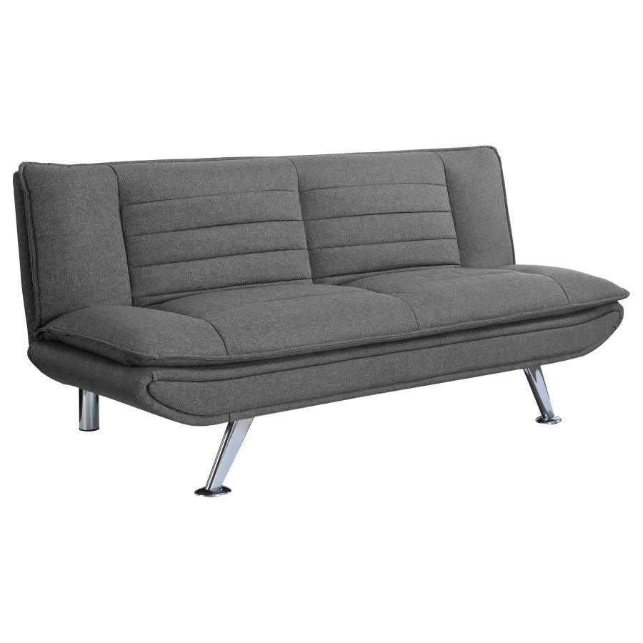 CoasterEveryday - Julian - Upholstered Sofa Bed With Pillow-Top Seating - Gray - 5th Avenue Furniture