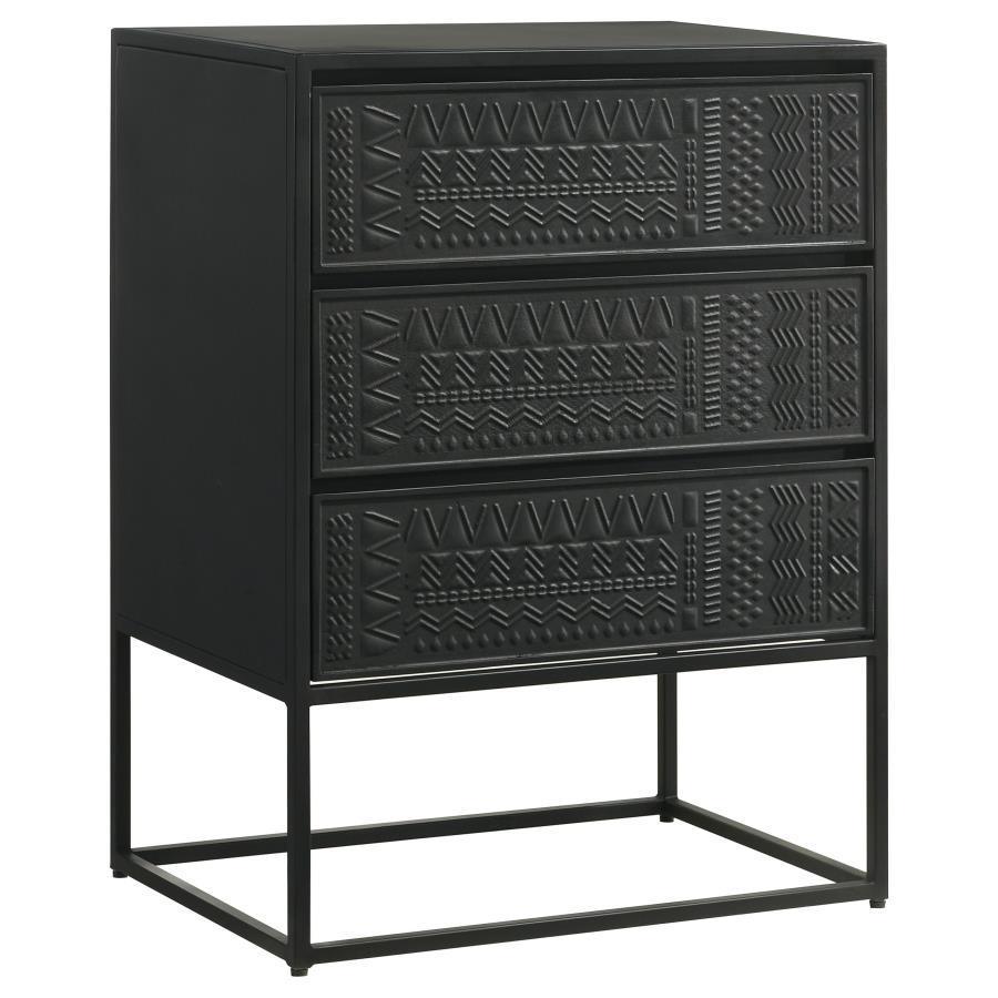 Coaster Fine Furniture - Alcoa - 3-Drawer Accent Cabinet - 5th Avenue Furniture
