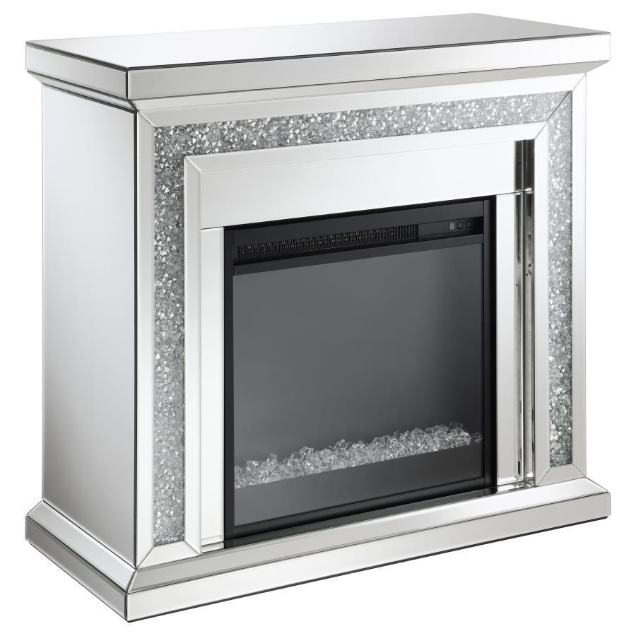 CoasterEssence - Lorelai - Rectangular Freestanding Fireplace Mirror - 5th Avenue Furniture