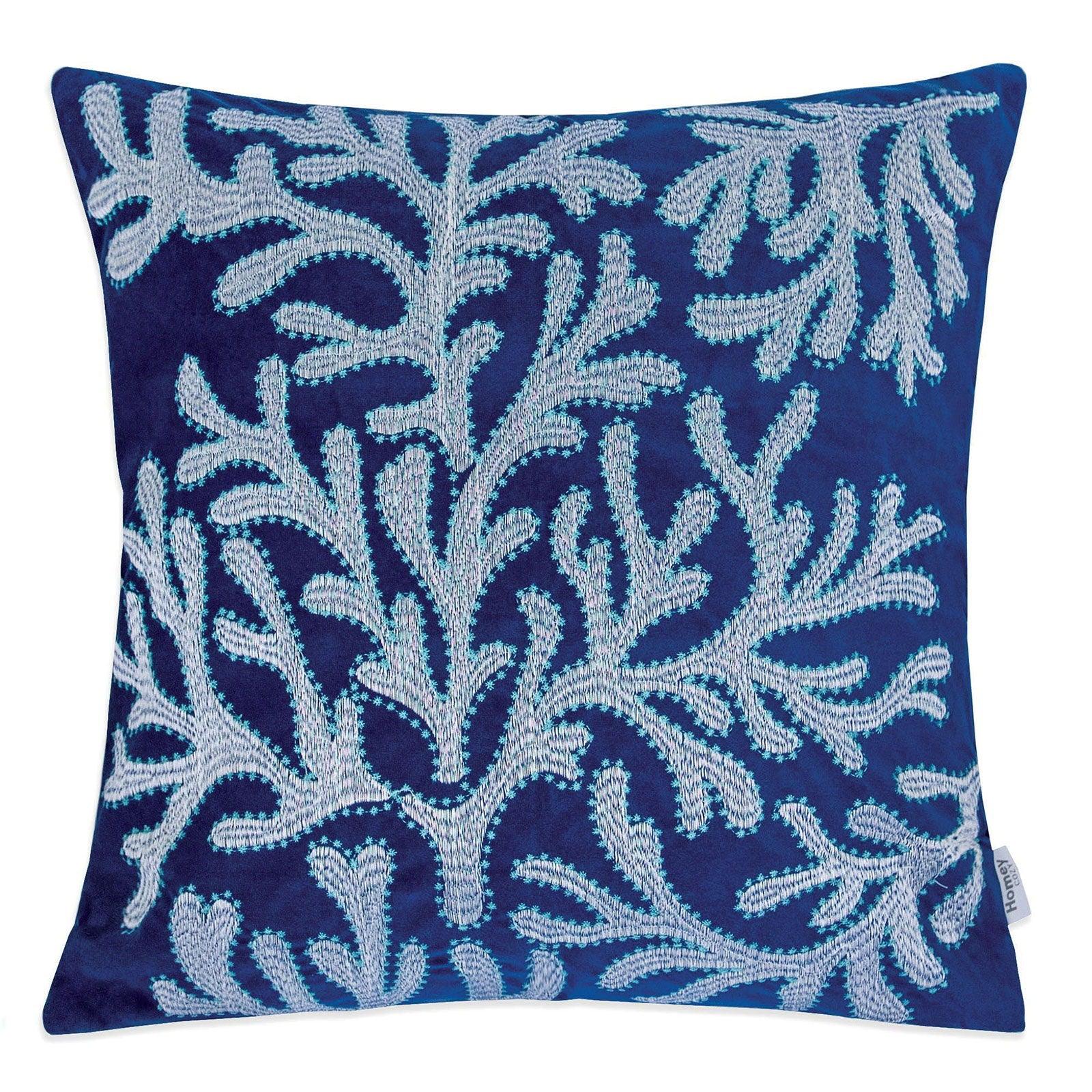 Furniture of America - Dolly - Pillow (Set of 2) - Blue - 5th Avenue Furniture