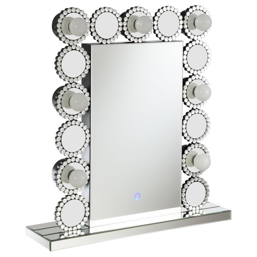 CoasterElevations - Aghes - Rectangular Table - Mirror With Led Lighting Mirror - 5th Avenue Furniture
