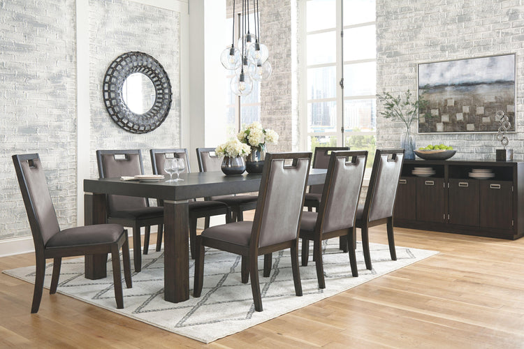 Signature Design by Ashley® - Hyndell - Rectangular Dining Table Set - 5th Avenue Furniture