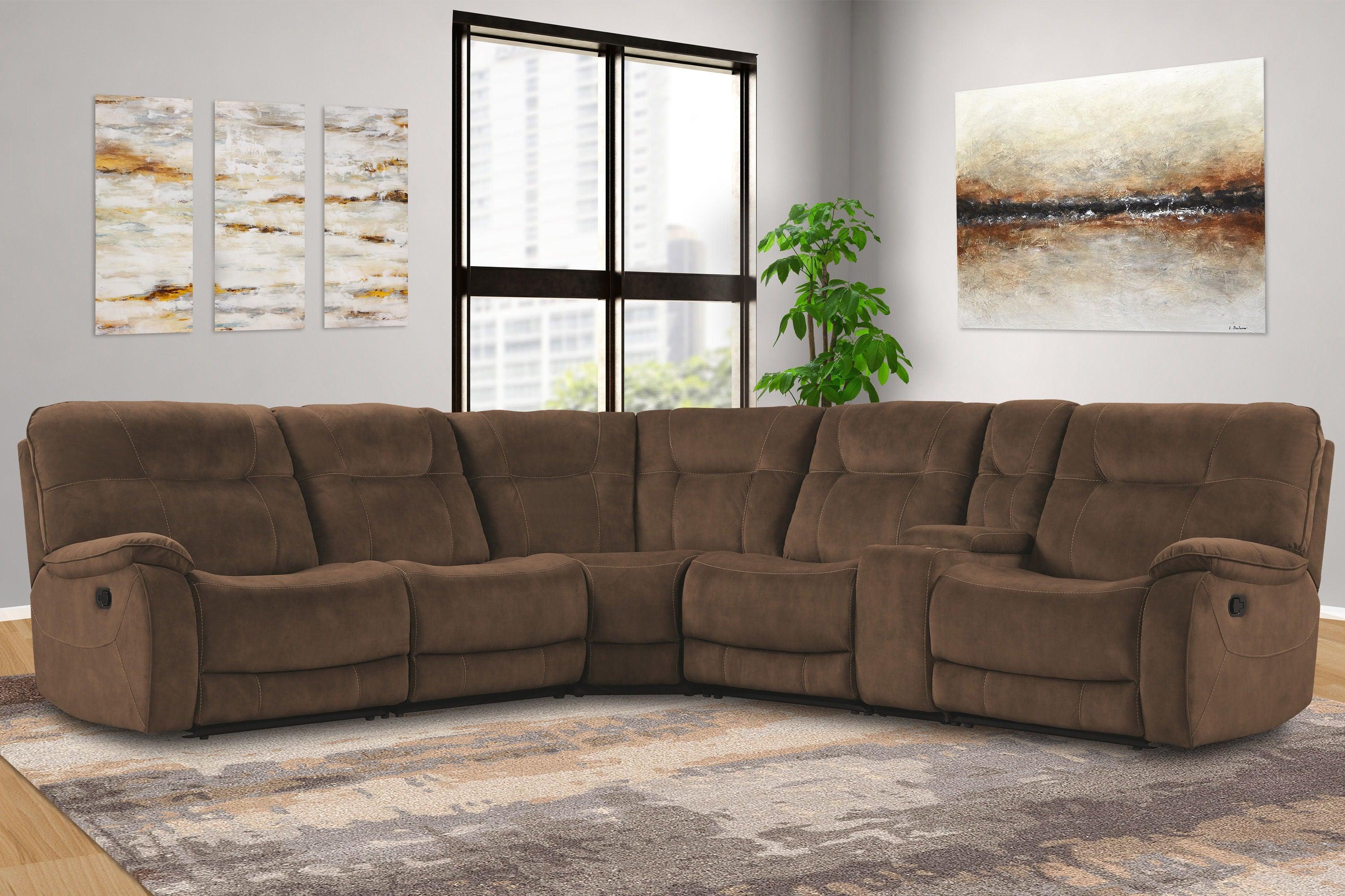 Parker Living - Cooper - 6 Piece Modular Manual Reclining Sectional - 5th Avenue Furniture