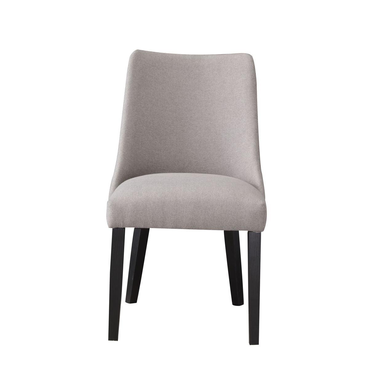 Steve Silver Furniture - Xena - Upholstered Side Chair (Set of 2) - Gray - 5th Avenue Furniture