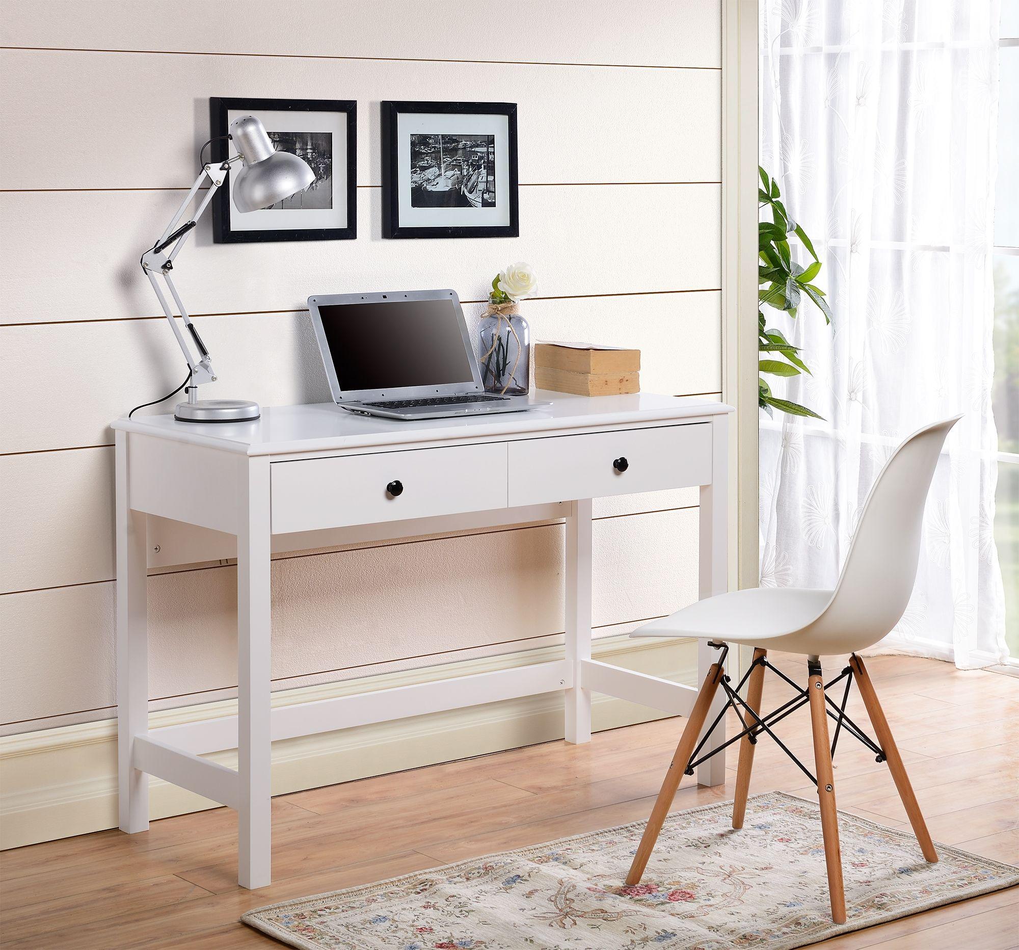 Ashley Furniture - Othello - White - Home Office Small Desk - 5th Avenue Furniture