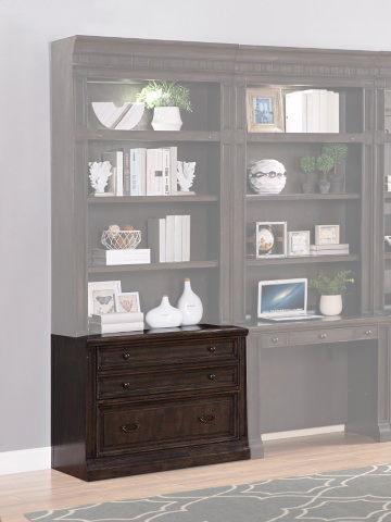 Parker House - Washington Heights - Drawer Lateral File - Washed Charcoal - 5th Avenue Furniture