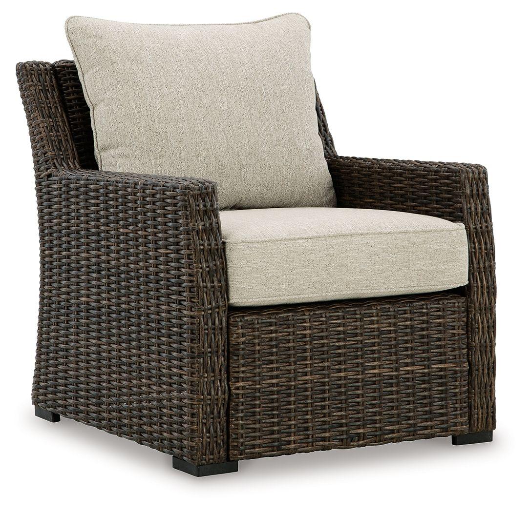 Signature Design by Ashley® - Brook Ranch - Brown - Lounge Chair With Cushion - 5th Avenue Furniture