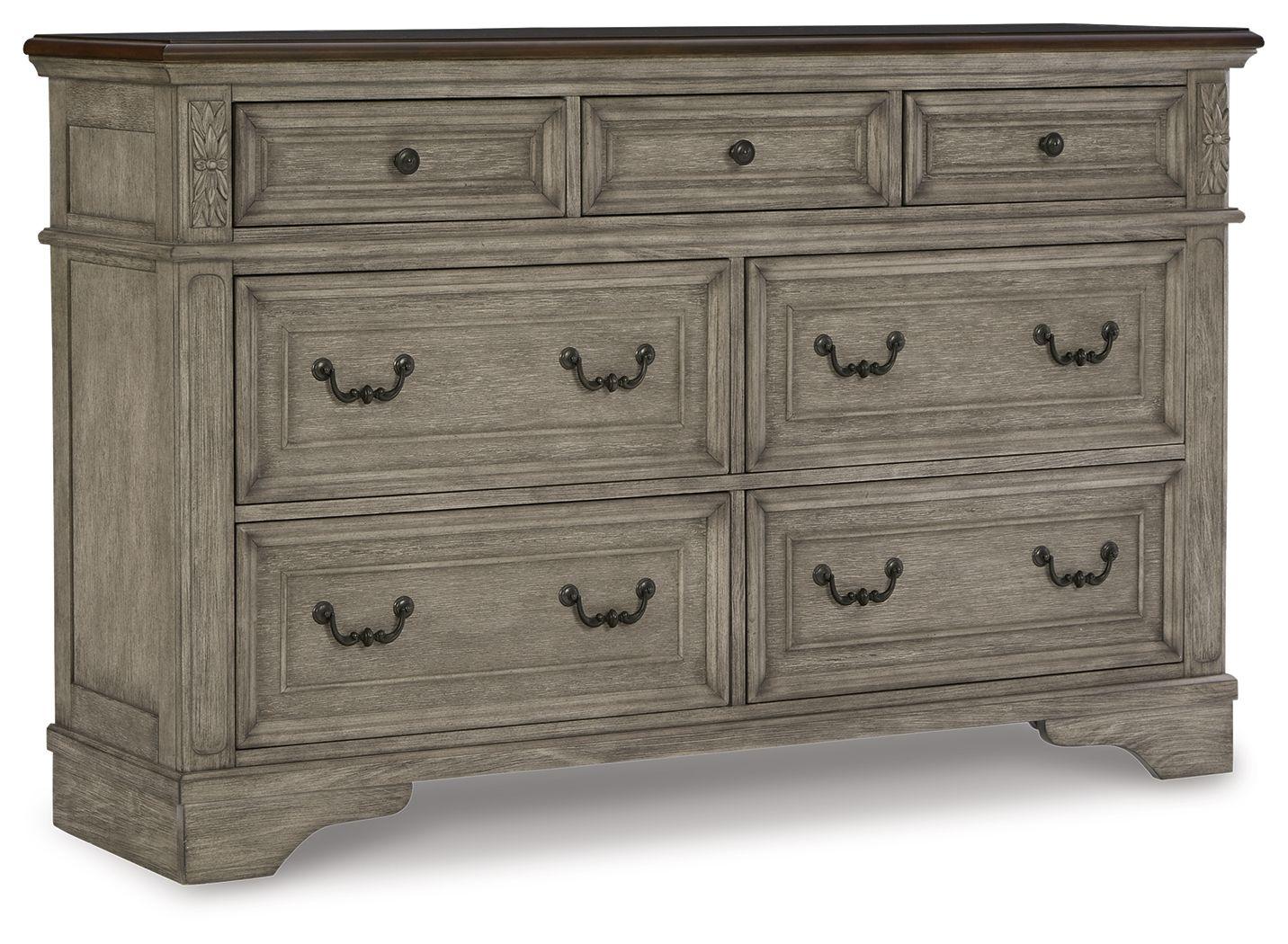 Signature Design by Ashley® - Lodenbay - Antique Gray - Dresser - 5th Avenue Furniture
