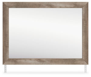 Signature Design by Ashley® - Yarbeck - Sand - Bedroom Mirror - 5th Avenue Furniture