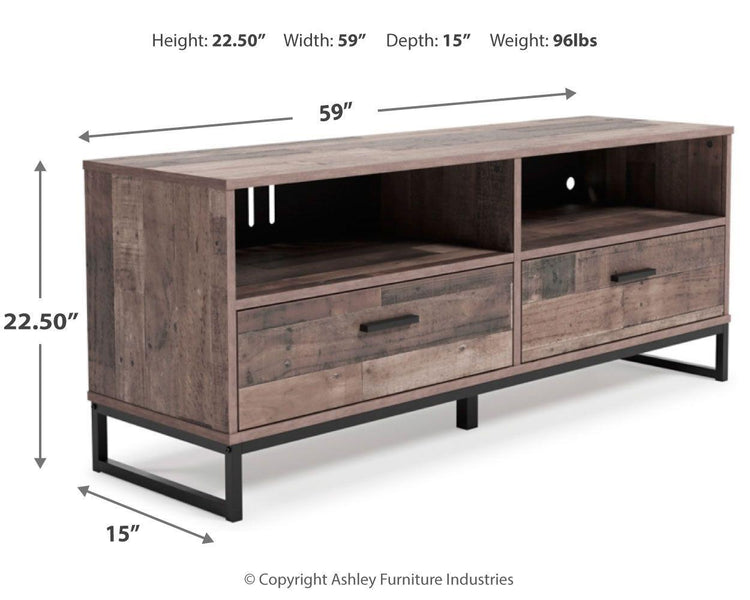 Signature Design by Ashley® - Neilsville - Medium TV Stand - 5th Avenue Furniture