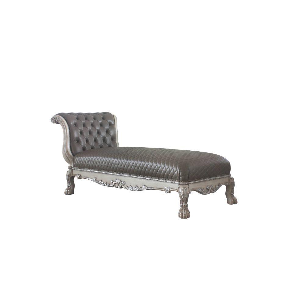ACME - Dresden - Chaise w/1 Pillow - 5th Avenue Furniture