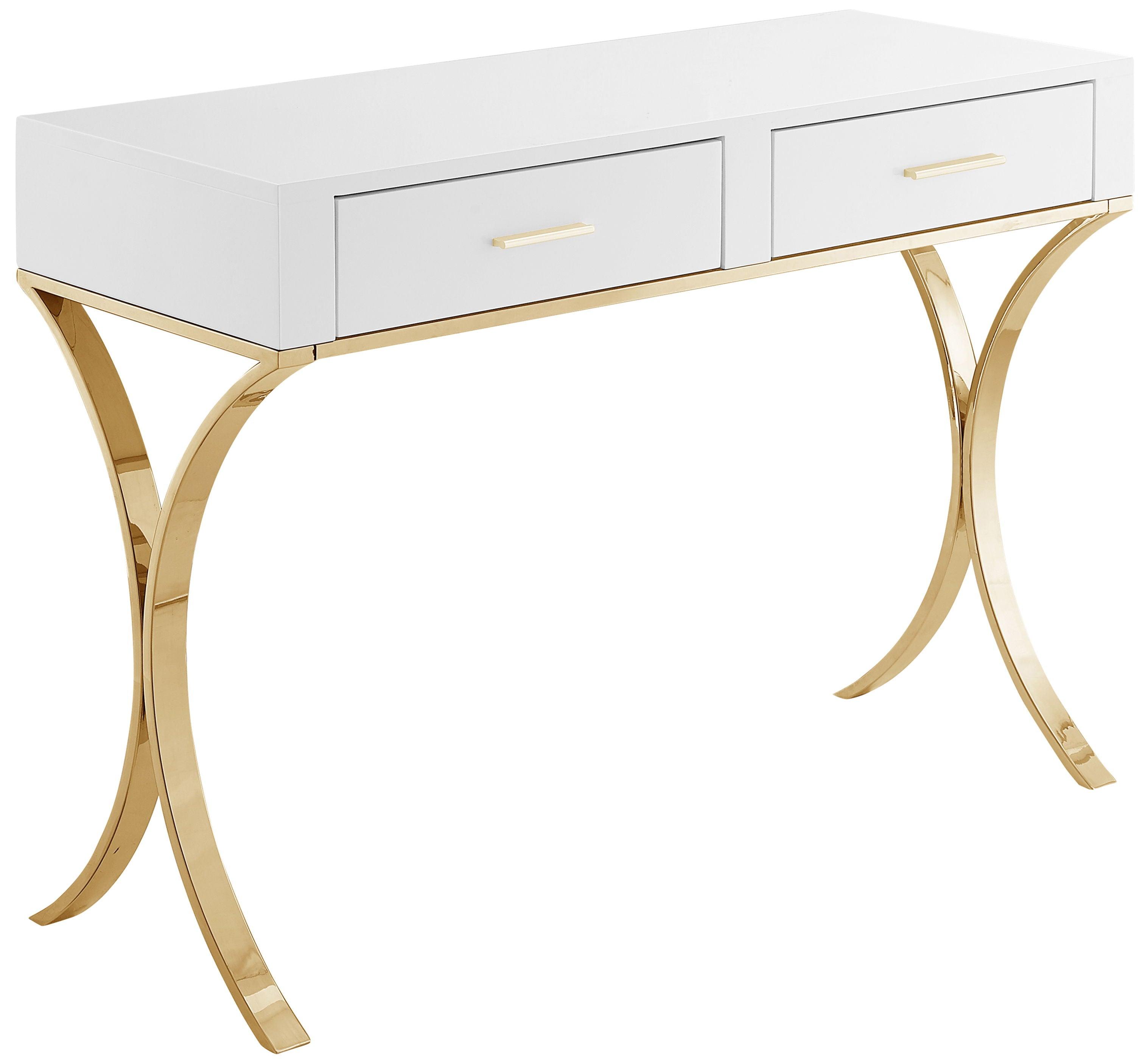 Meridian Furniture - Monroe - Vanity Desk - 5th Avenue Furniture