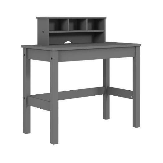 ACME - Logan - Writing Desk - Gray Finish - 5th Avenue Furniture