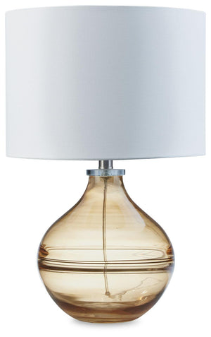 Signature Design by Ashley® - Lemmitt - Glass Table Lamp - 5th Avenue Furniture