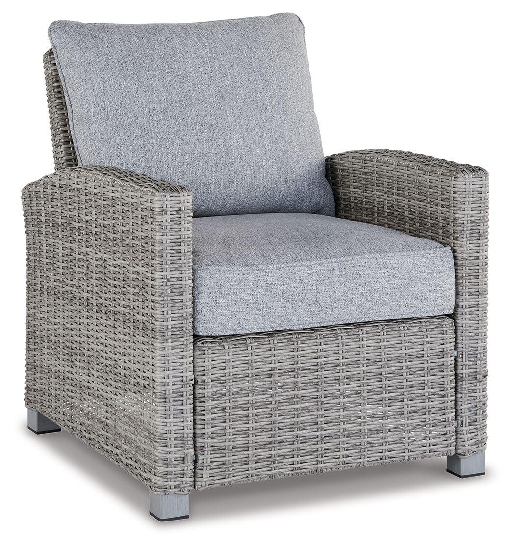 Signature Design by Ashley® - Naples Beach - Light Gray - Lounge Chair W/Cushion - 5th Avenue Furniture