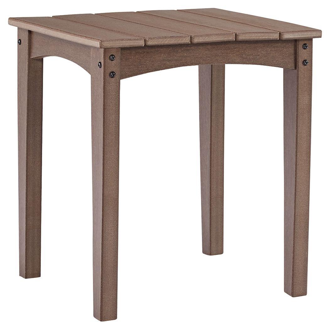 Signature Design by Ashley® - Emmeline - Brown - Square End Table - 5th Avenue Furniture