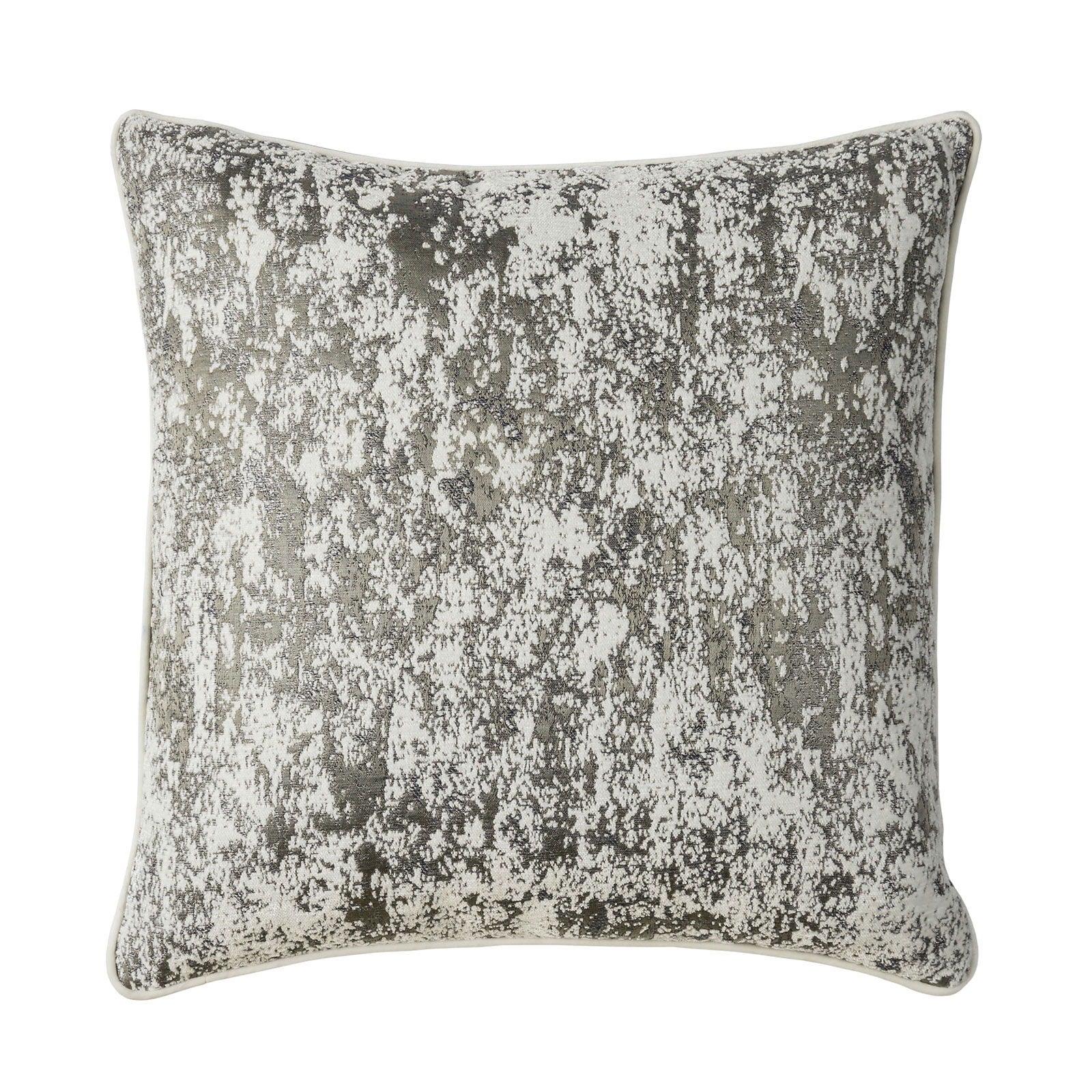 Furniture of America - Snow - Pillow (Set of 2) - Silver / Gray - 5th Avenue Furniture