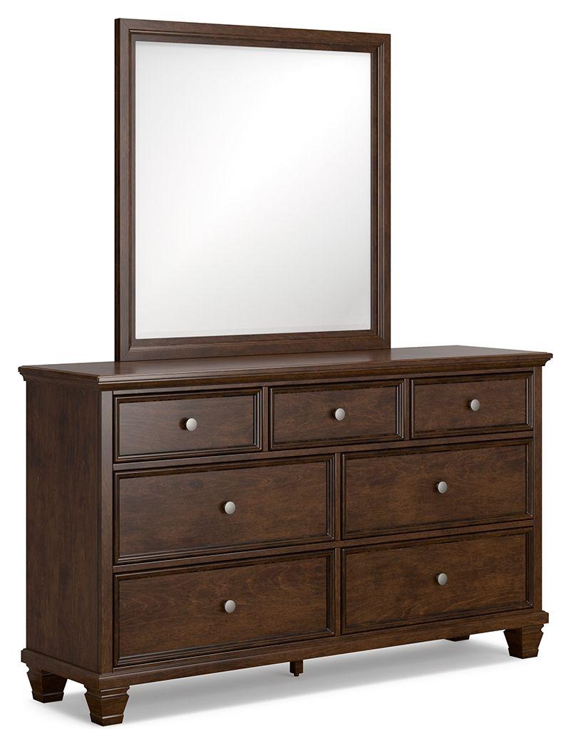 Signature Design by Ashley® - Danabrin - Brown - Dresser And Mirror - 5th Avenue Furniture