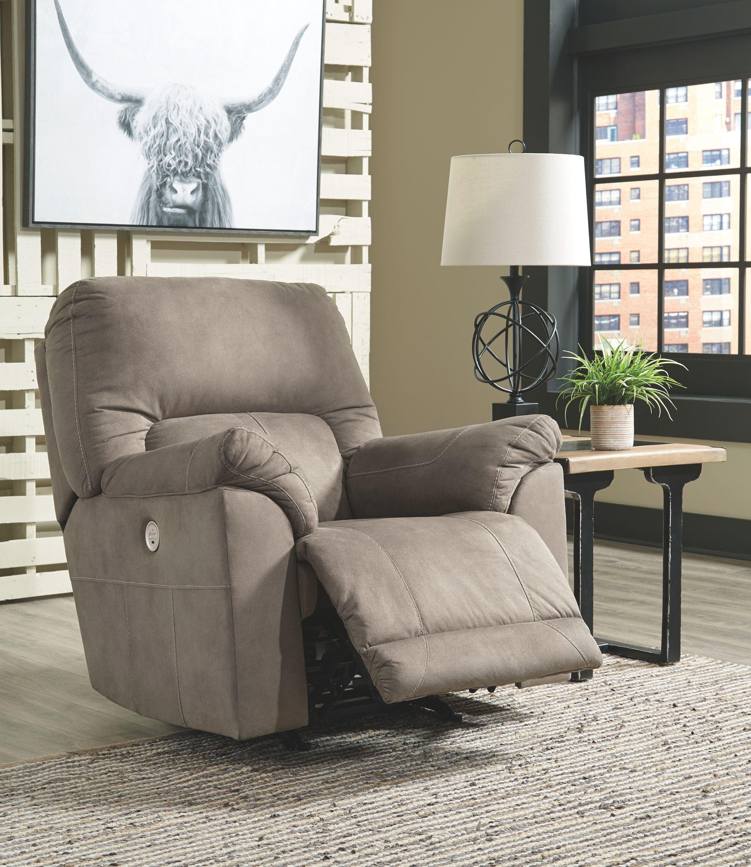 Benchcraft® - Cavalcade - Reclining Power Sofa, Loveseat Set - 5th Avenue Furniture