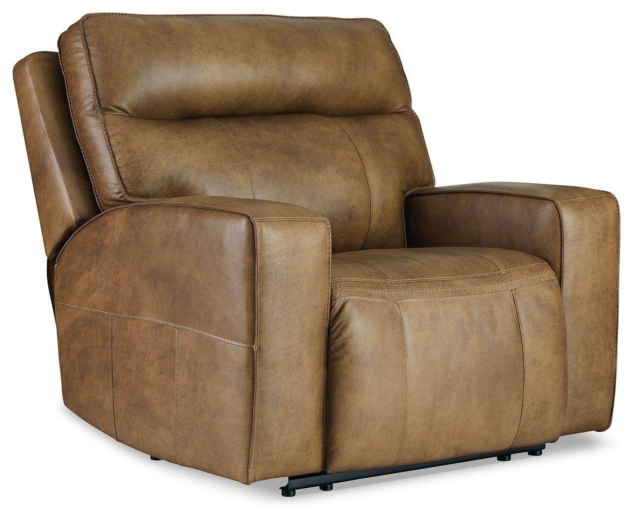 Signature Design by Ashley® - Game Plan - Wide Seat Power Recliner - 5th Avenue Furniture