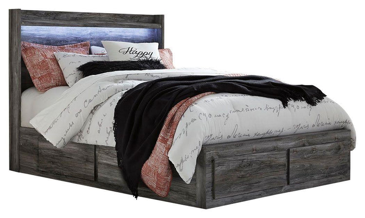 Signature Design by Ashley® - Baystorm - LED Panel Bed - 5th Avenue Furniture