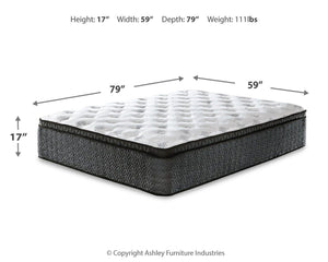 Ashley Furniture - Ultra Luxury - Memory Foam Euro Top Mattress - 5th Avenue Furniture