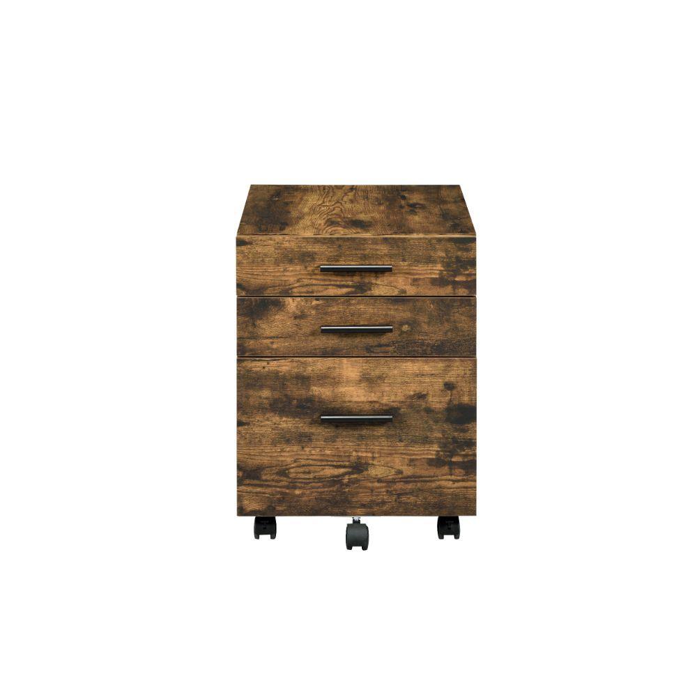 ACME - Abner - File Cabinet - Weathered Oak - 5th Avenue Furniture