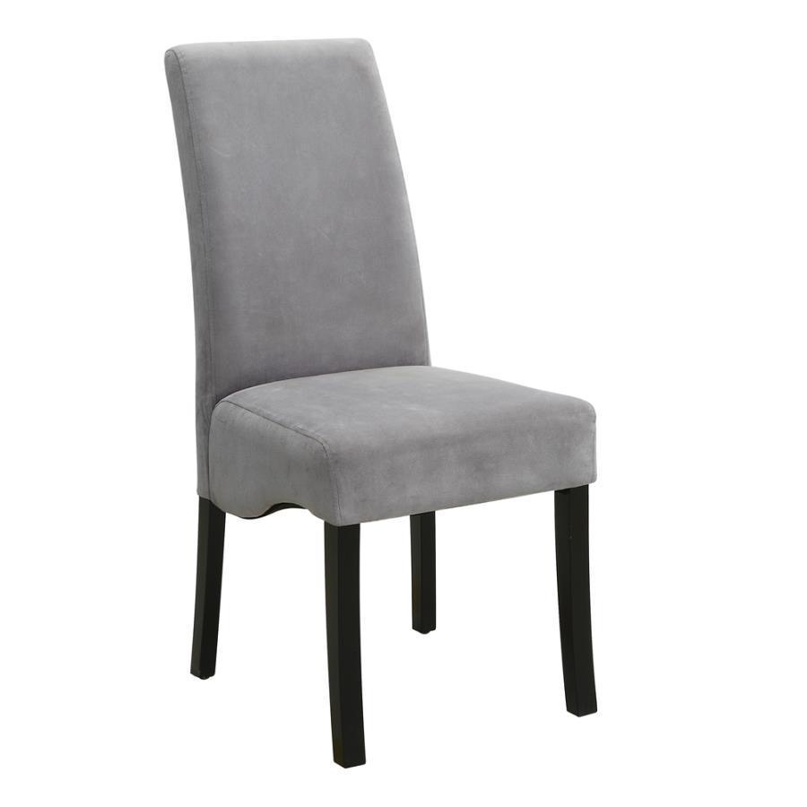 CoasterEssence - Stanton - Upholstered Side Chairs (Set of 2) - Gray - 5th Avenue Furniture