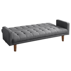CoasterEveryday - Sommer - Tufted Sofa Bed - Gray - 5th Avenue Furniture