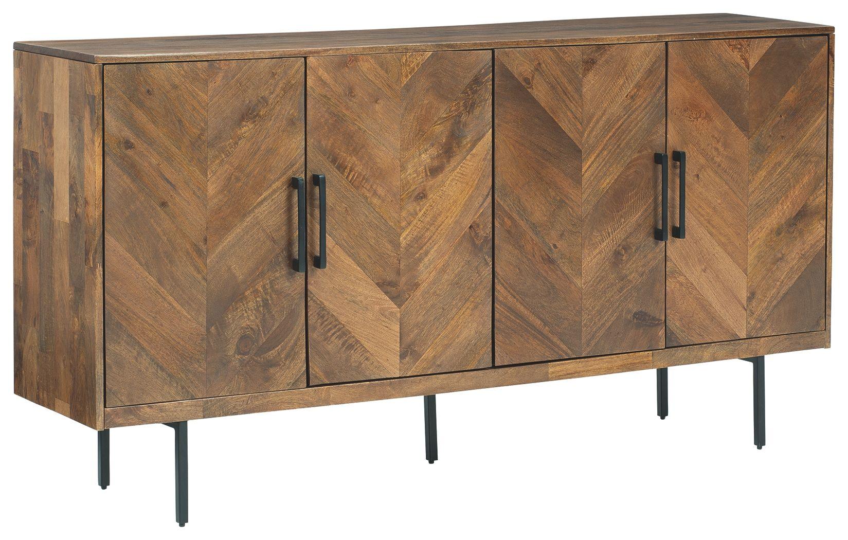 Ashley Furniture - Prattville - Brown - Accent Cabinet - 5th Avenue Furniture