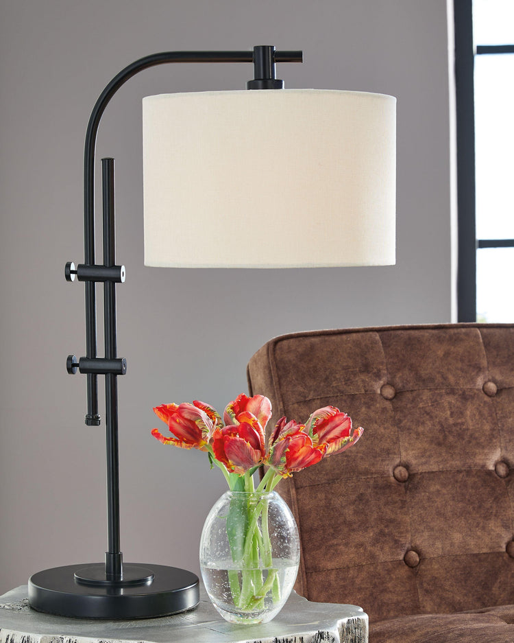 Ashley Furniture - Baronvale - Metal Accent Lamp - 5th Avenue Furniture