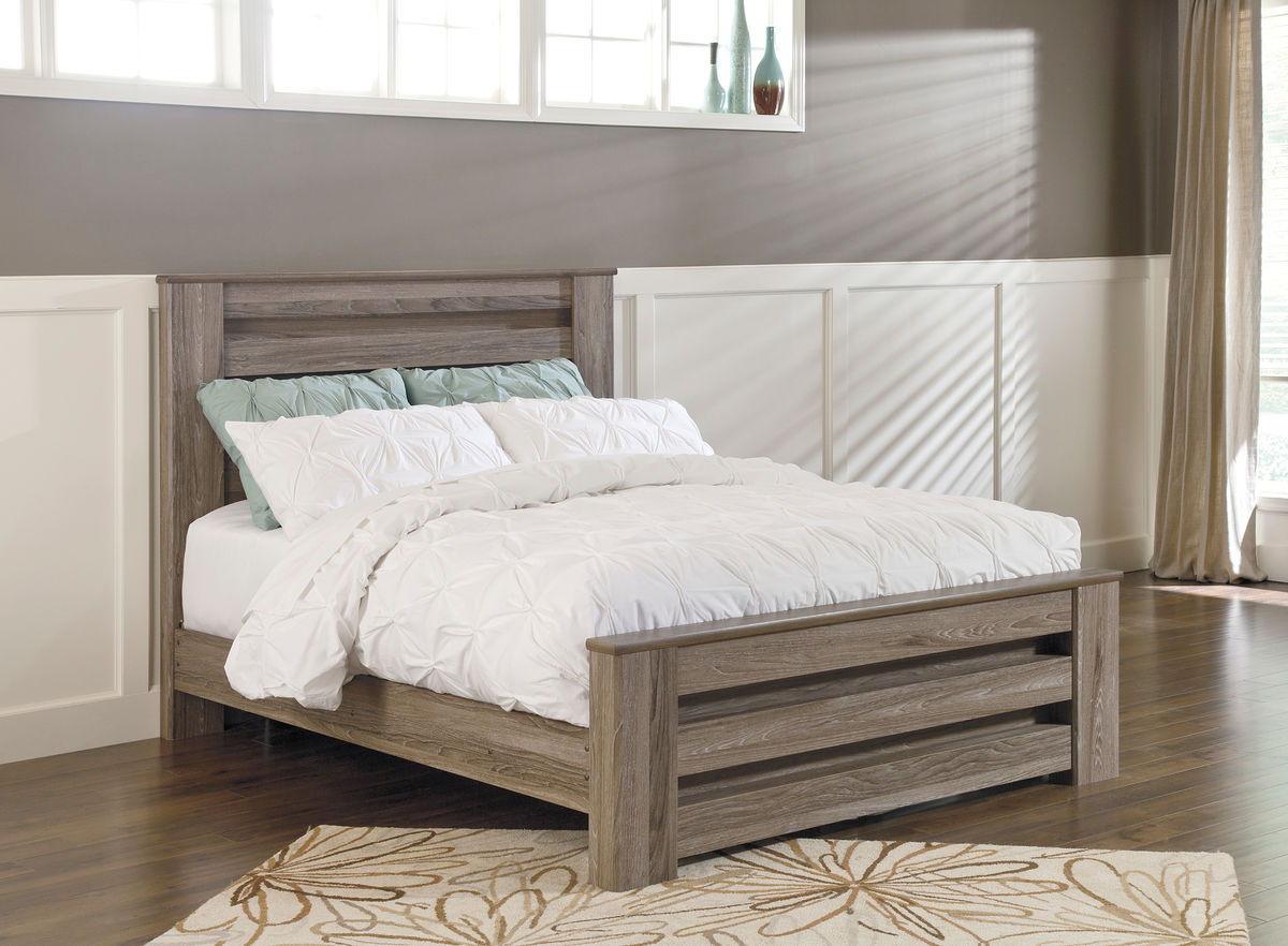Signature Design by Ashley® - Zelen - Panel Bed - 5th Avenue Furniture