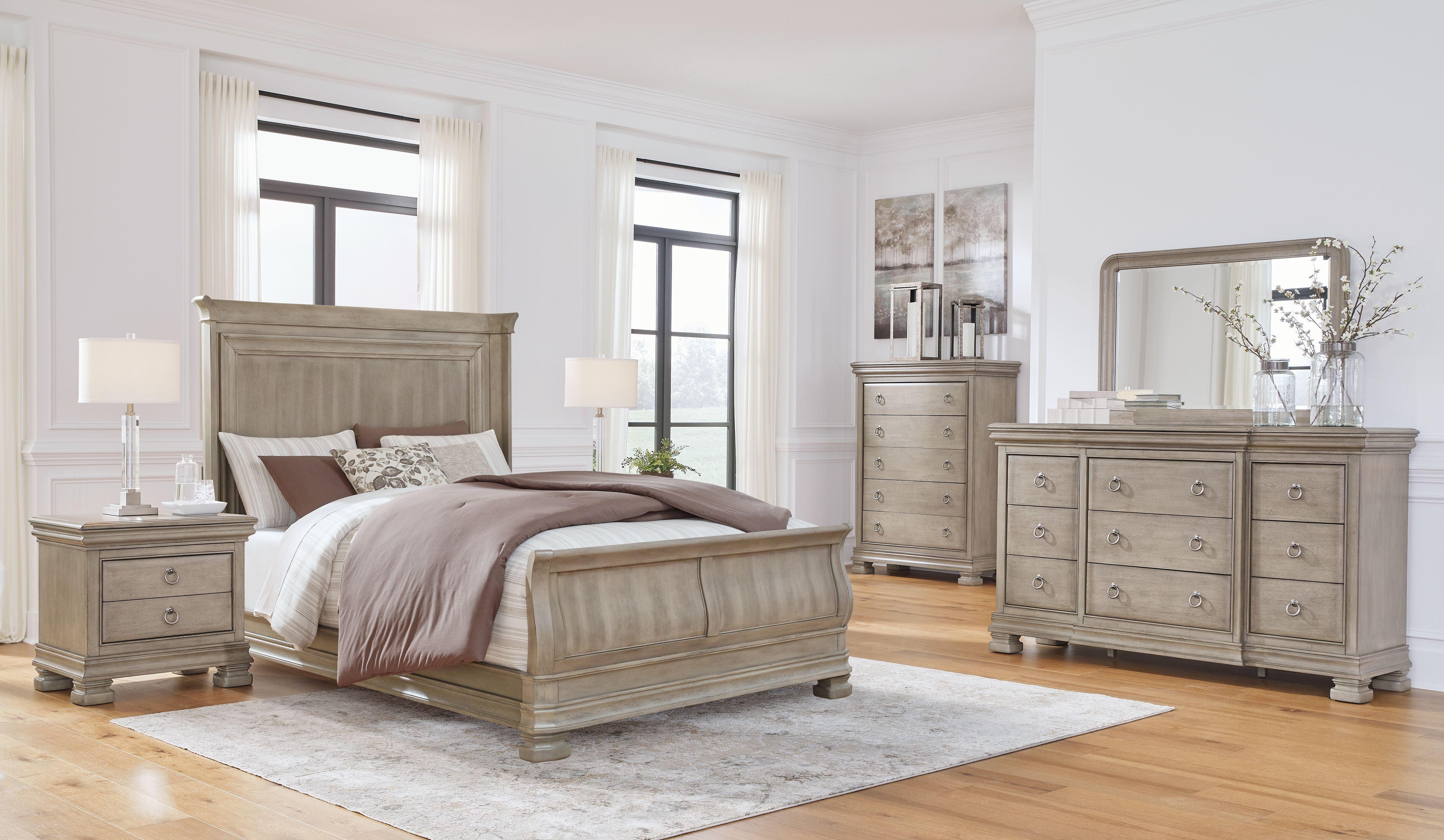 Signature Design by Ashley® - Lexorne - Sleigh Bedroom Set - 5th Avenue Furniture