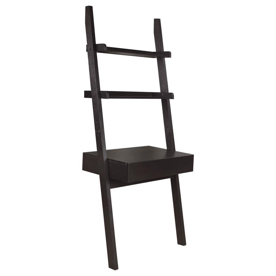 CoasterEveryday - Colella - 2-Shelf Writing Ladder Desk - Cappuccino - 5th Avenue Furniture