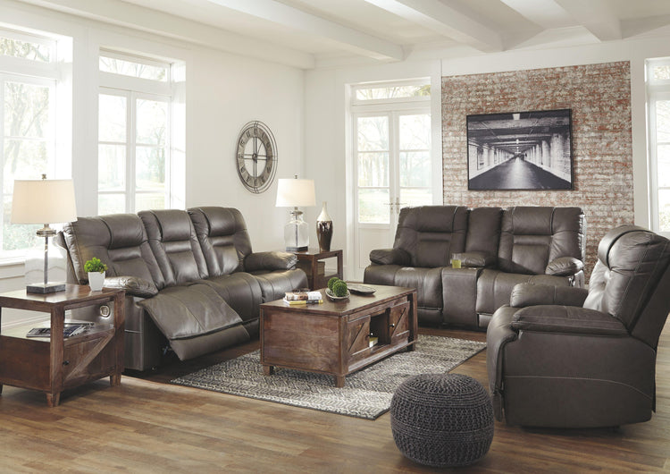 Signature Design by Ashley® - Wurstrow - Power Reclining Living Room Set - 5th Avenue Furniture