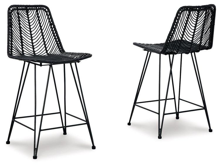 Signature Design by Ashley® - Angentree - Barstool (Set of 2) - 5th Avenue Furniture