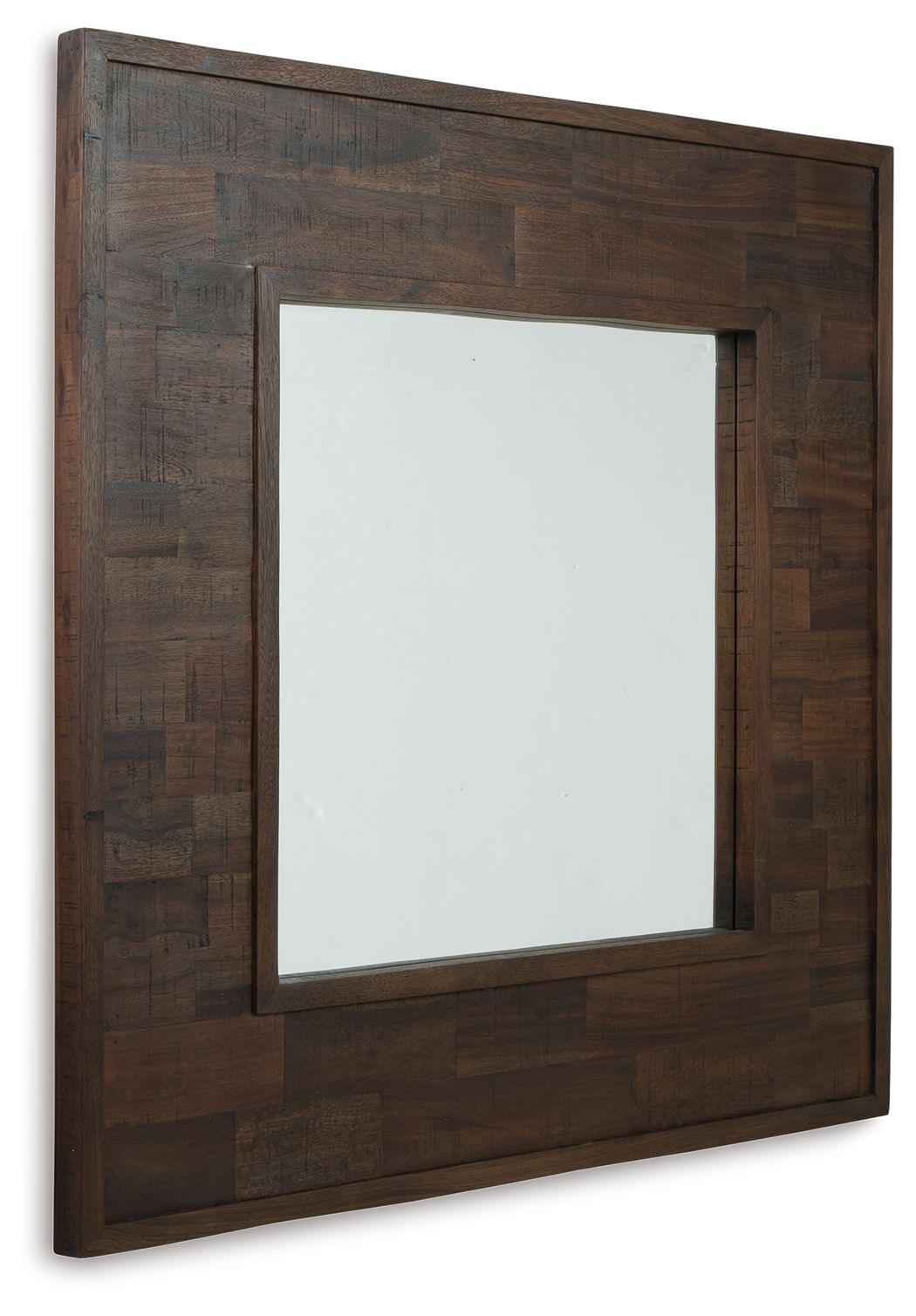 Signature Design by Ashley® - Hensington - Brown - Accent Mirror - 5th Avenue Furniture
