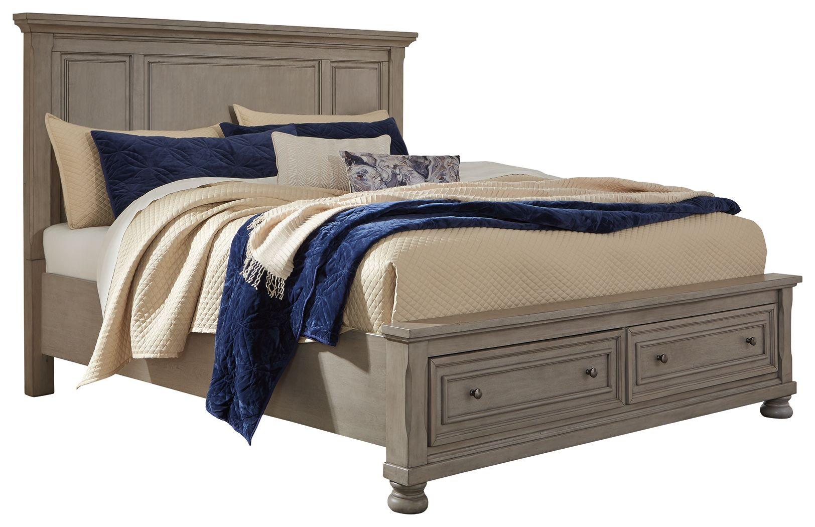 Signature Design by Ashley® - Lettner - Panel Storage Bed - 5th Avenue Furniture