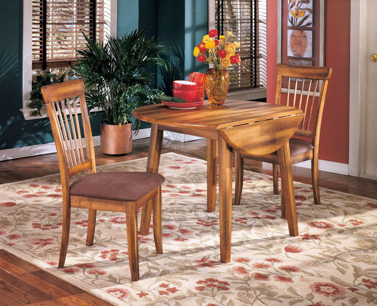 Ashley® - Berringer - Drop Leaf Table Set - 5th Avenue Furniture