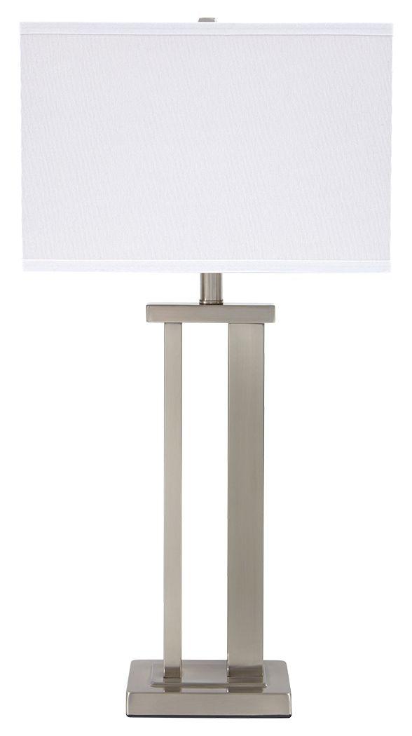 Ashley Furniture - Aniela - Metal Table Lamp Set - 5th Avenue Furniture