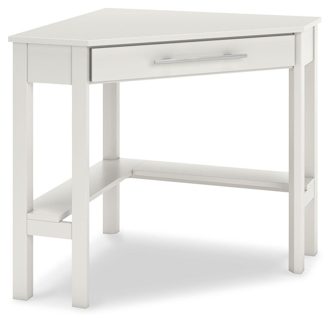 Signature Design by Ashley® - Grannen - White - Home Office Corner Desk - 5th Avenue Furniture