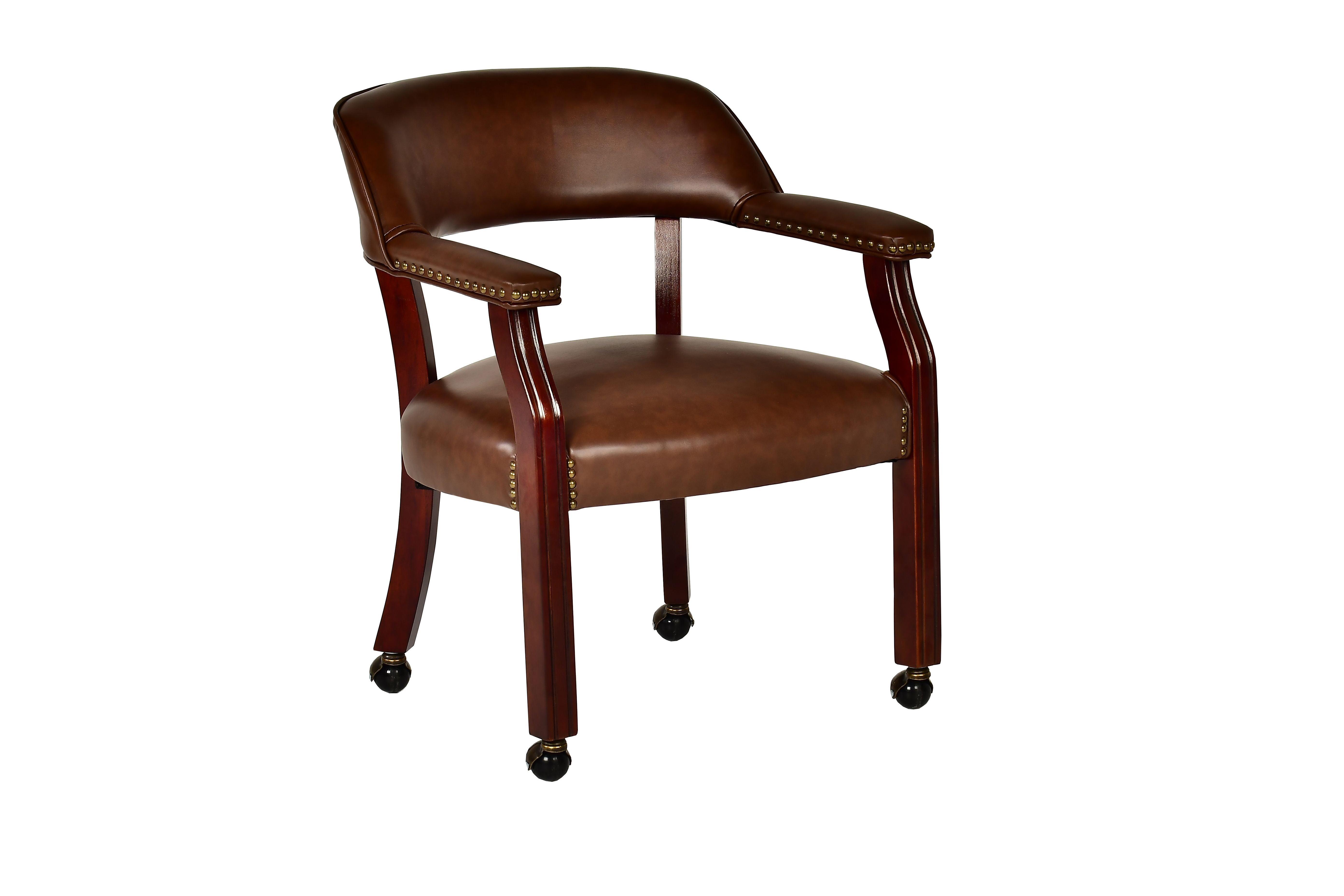 Steve Silver Furniture - Tournament - Arm Chair With Casters - 5th Avenue Furniture