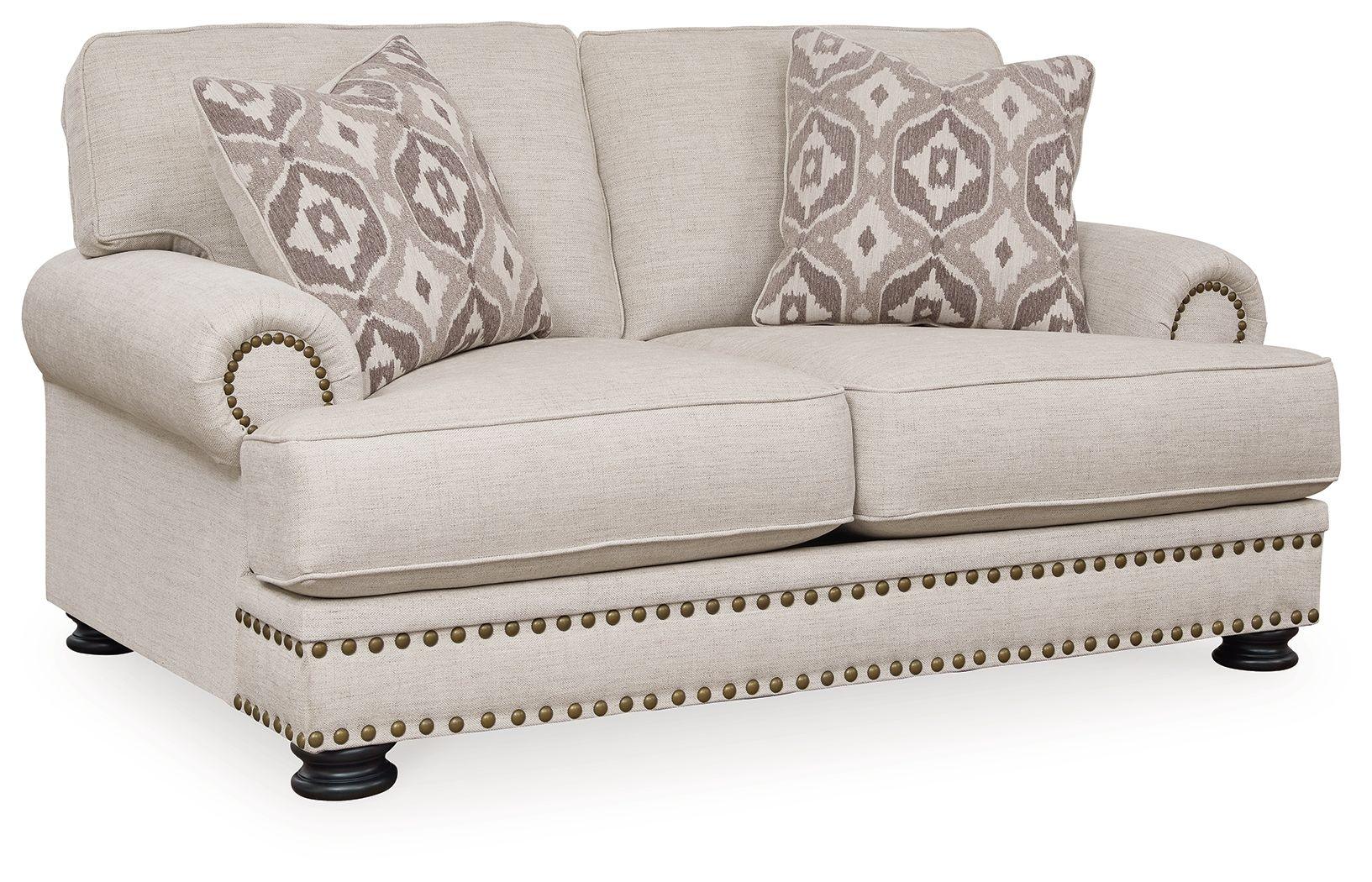 Benchcraft® - Merrimore - Linen - Loveseat - 5th Avenue Furniture